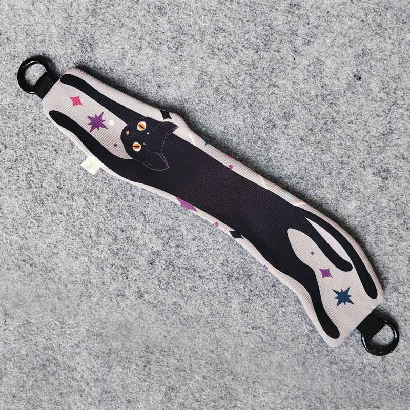 Black Cat Wrist Strap | Lemonschunks
