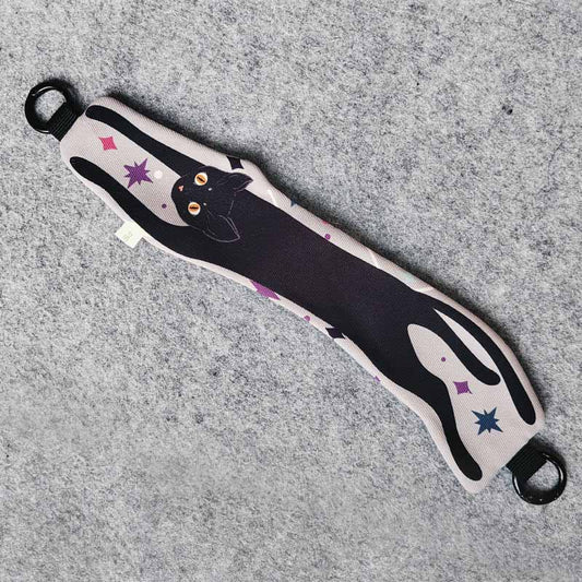 Black Cat Wrist Strap | Lemonschunks
