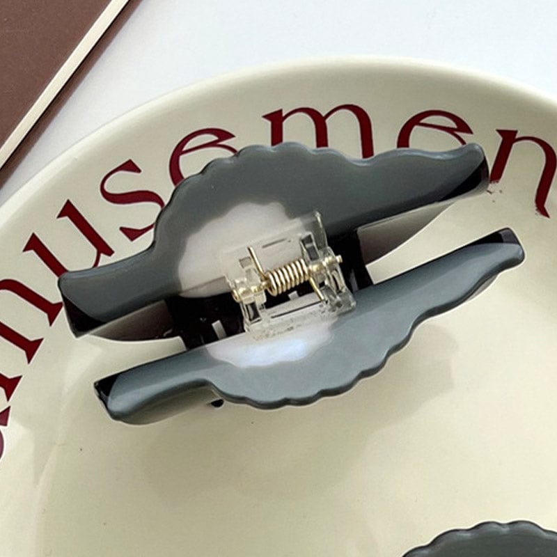 Medium Deep Purple Sunfish Hair Claw Clips | NueShiny