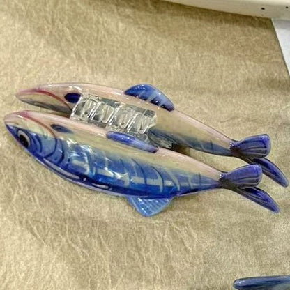 Medium Mackerel Hair Claw Clips | NueShiny