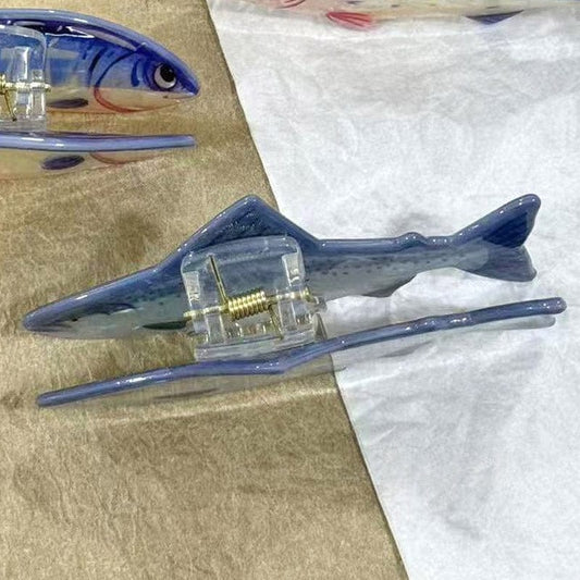 Medium Sea Bass Hair Claw Clips | NueShiny