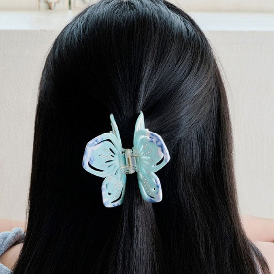 Medium Jewel Butterfly Stardust Hair Claw