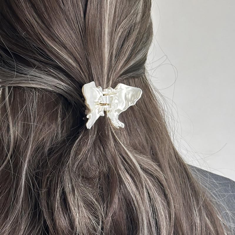 Medium Butterfly Skeleton Hair Claw