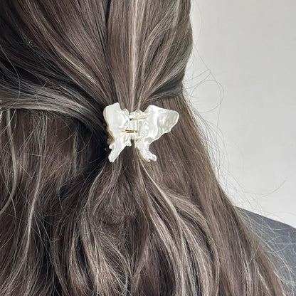 Medium Butterfly Skeleton Hair Claw