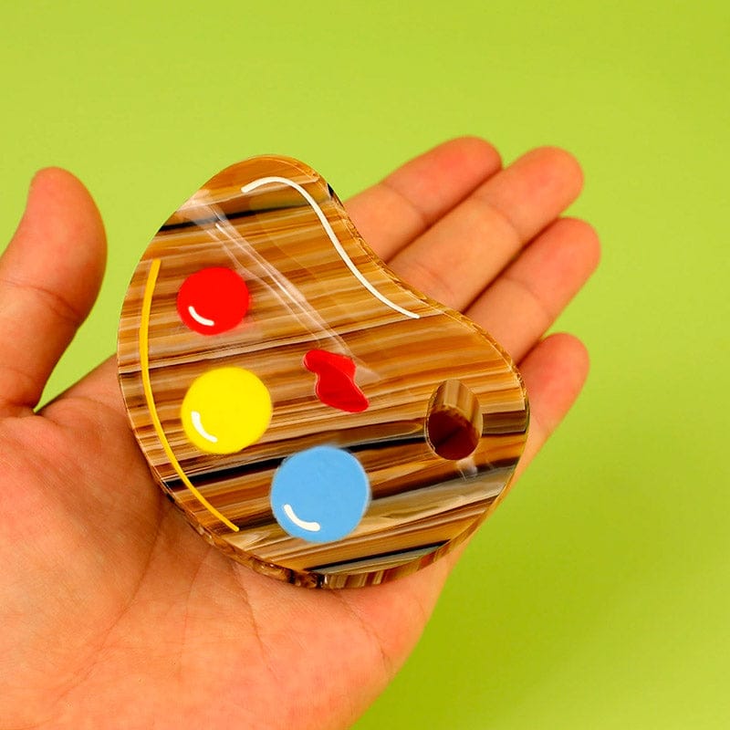 Medium Palette Hair Claw Clips