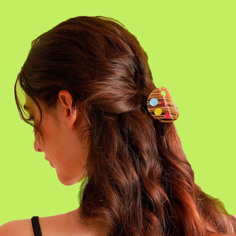 Medium Palette Hair Claw Clips