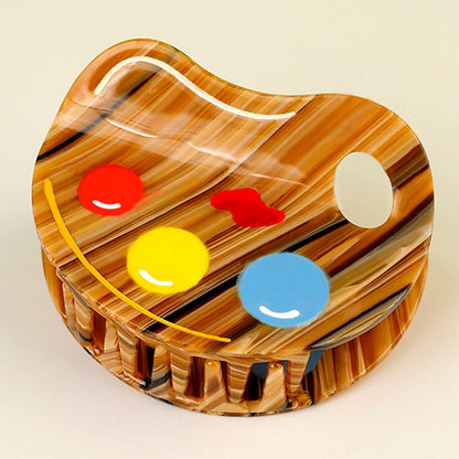 Medium Palette Hair Claw Clips