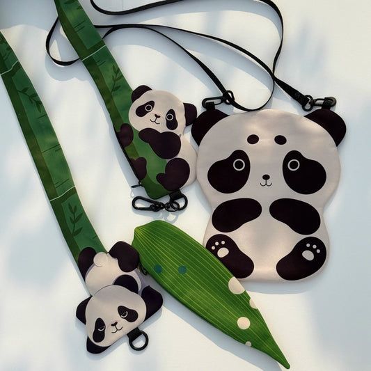 Panda Strap, Wrist Strap & Bag