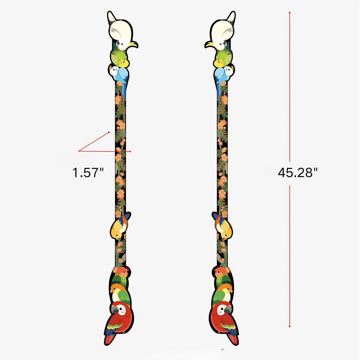 Parrot Strap Card Holder Phone & Camera Strap