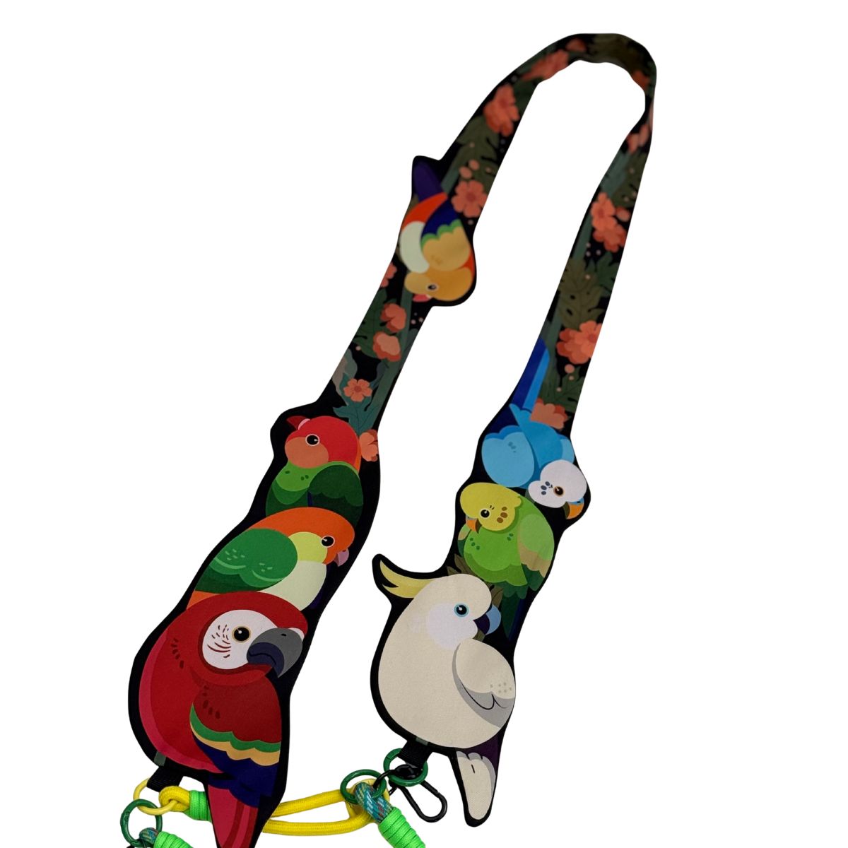 Parrot Strap Card Holder Phone & Camera Strap