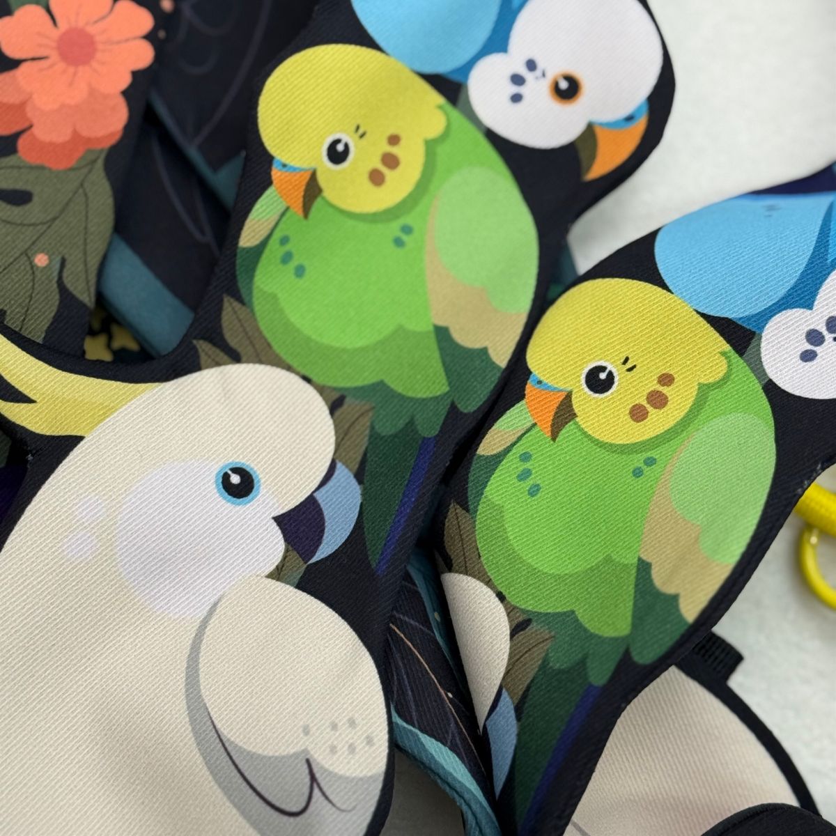 Parrot Strap Card Holder Phone & Camera Strap