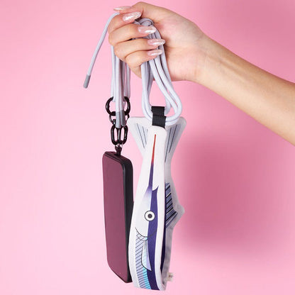 Pre-sale Dried Hairtail Strips Crossbody Phone Strap