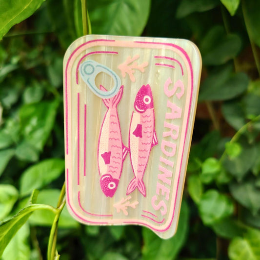 Pince à cheveux Vivid Orange Goldfish Ocean Series | NueShiny