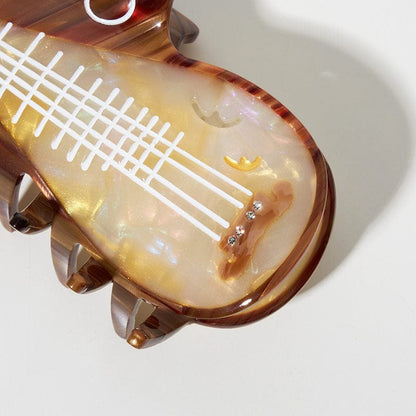 Jumbo Lute Hair Claw丨Lemonschunks