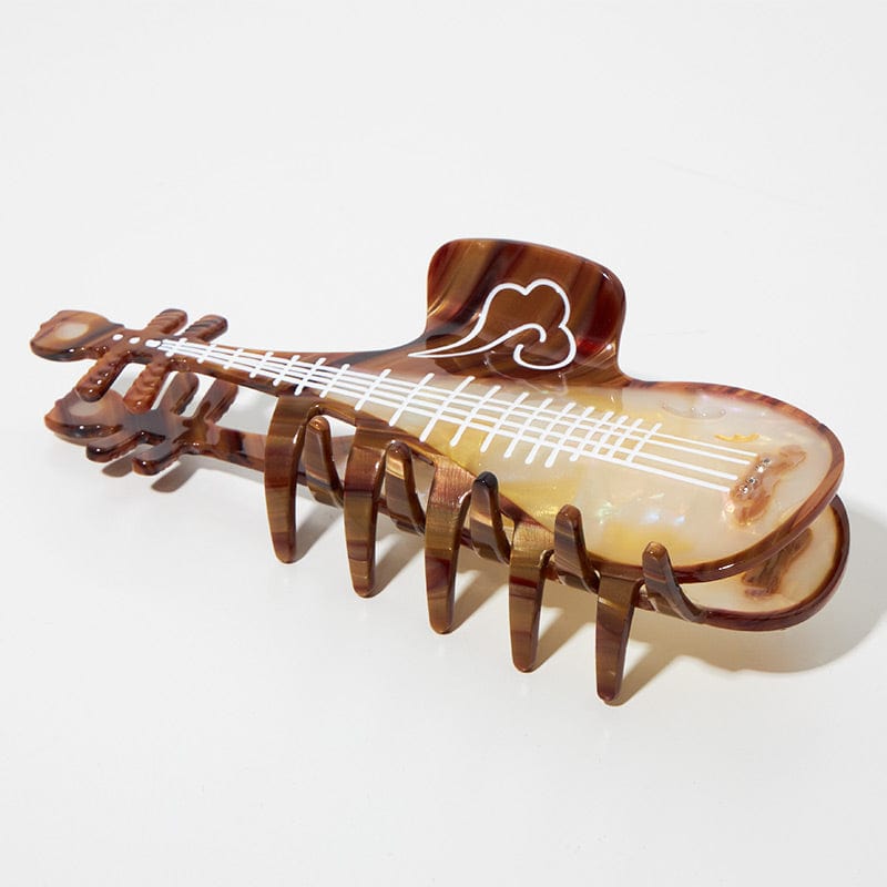 Jumbo Lute Hair Claw丨Lemonschunks