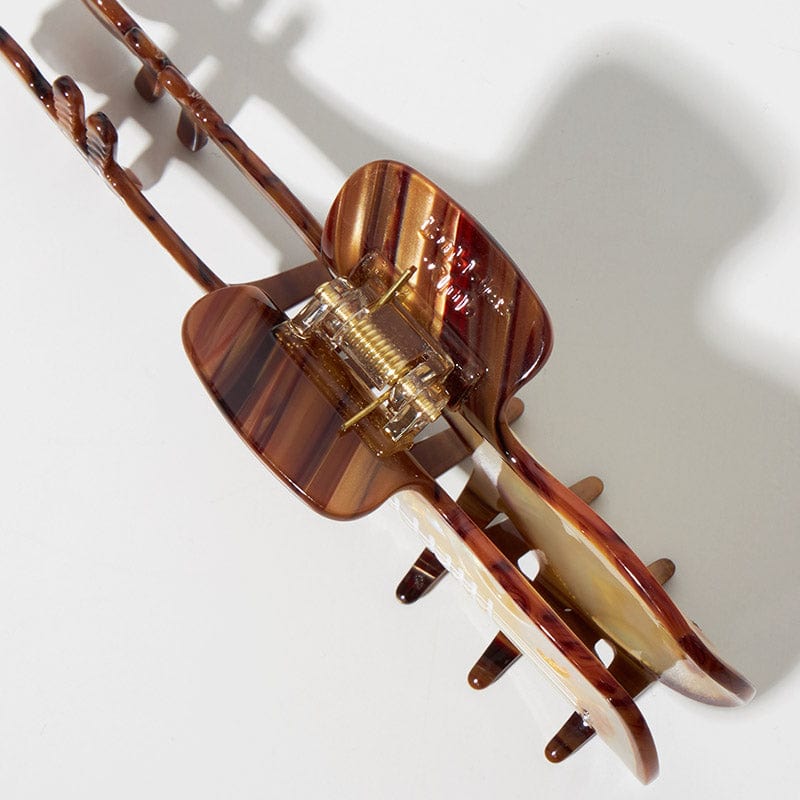 Jumbo Lute Hair Claw丨Lemonschunks