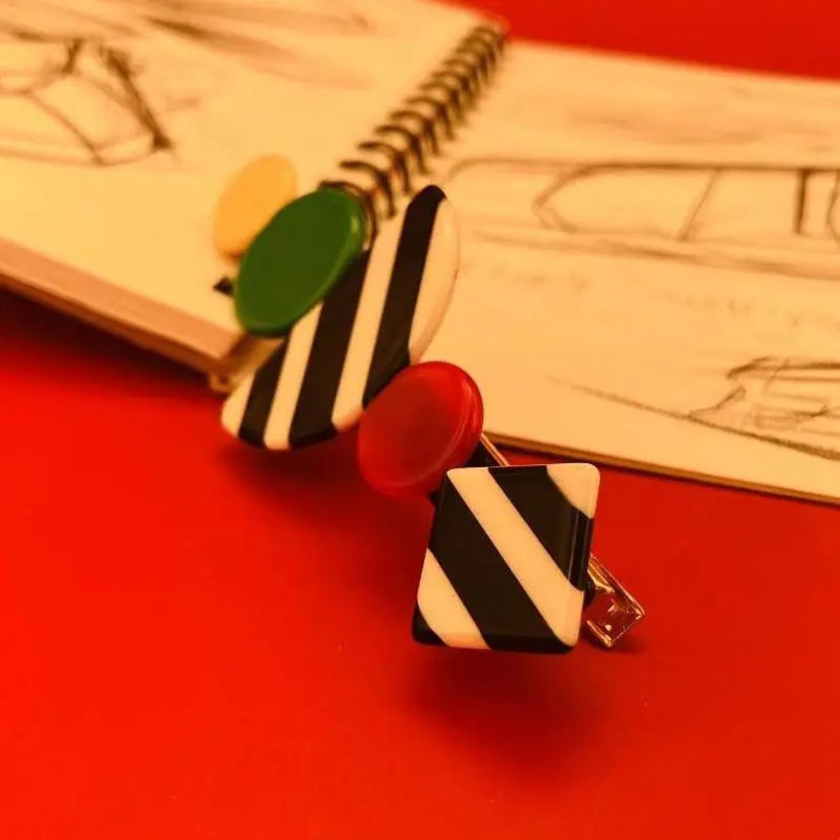 Ensemble de mini pinces à cheveux en forme d'étoile de mer, coquillage rose et perle | NueShiny