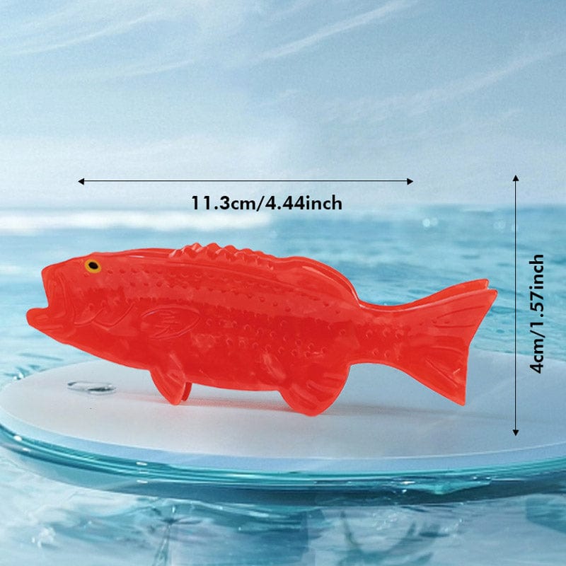 Large Red Groupers Hair Claw