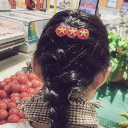 Red Tomato Hair Clip