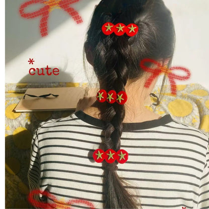 Red Tomato Hair Clip