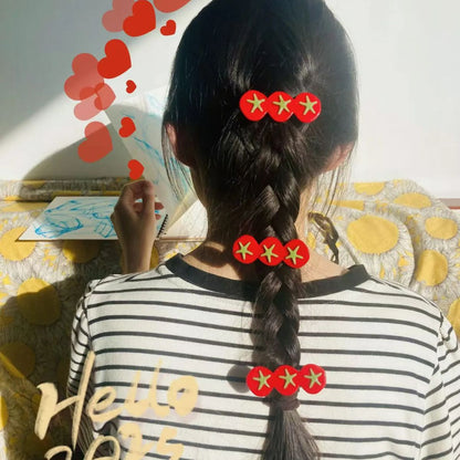 Red Tomato Hair Clip