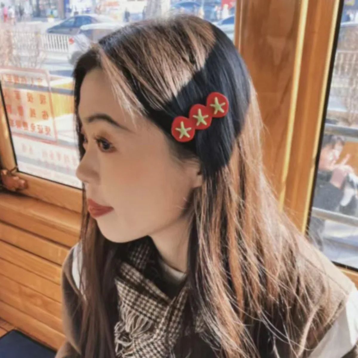 Red Tomato Hair Clip