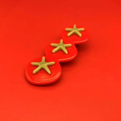 Red Tomato Hair Clip