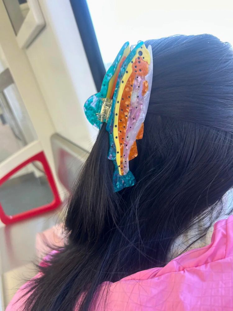 Shimmering Trout Hair Claw