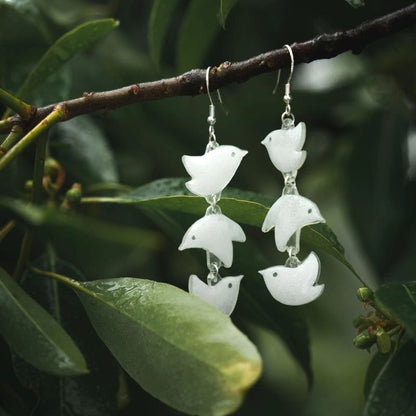 Meadowlark Resin Earrings