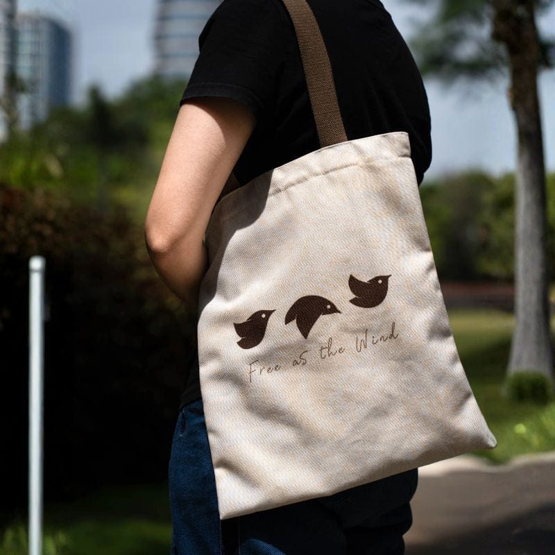 Meadowlark Canvas Tote