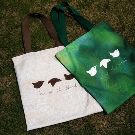 Meadowlark Canvas Tote