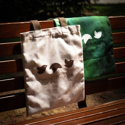 Meadowlark Canvas Tote