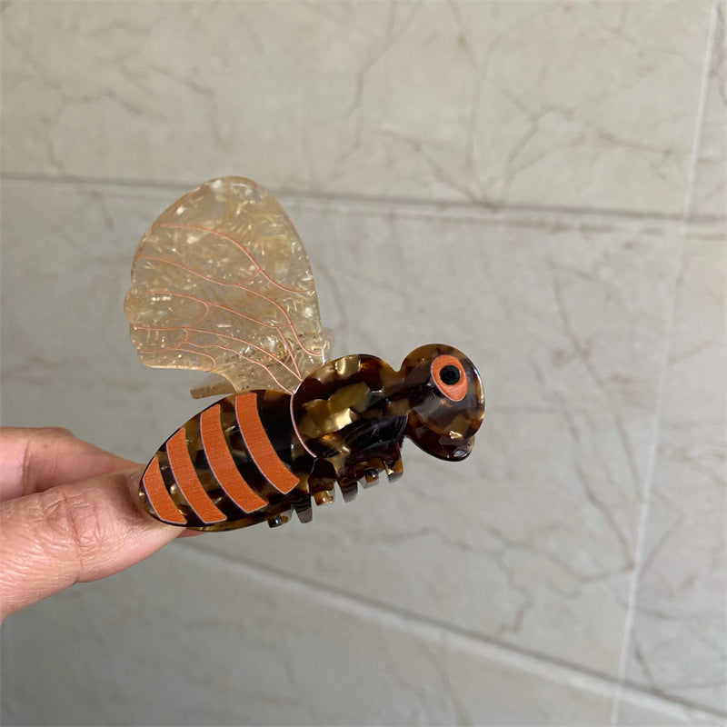 Small Bee Hair Claw