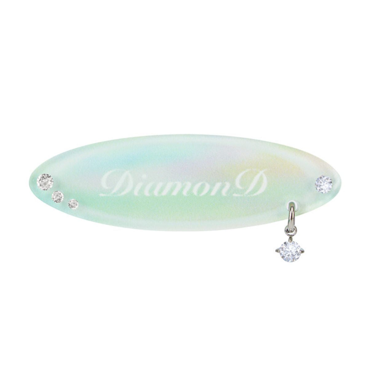 Small Birthday Gemstone Color Hair Clips