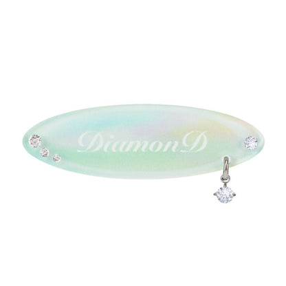 Small Birthday Gemstone Color Hair Clips