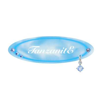 Small Birthday Gemstone Color Hair Clips