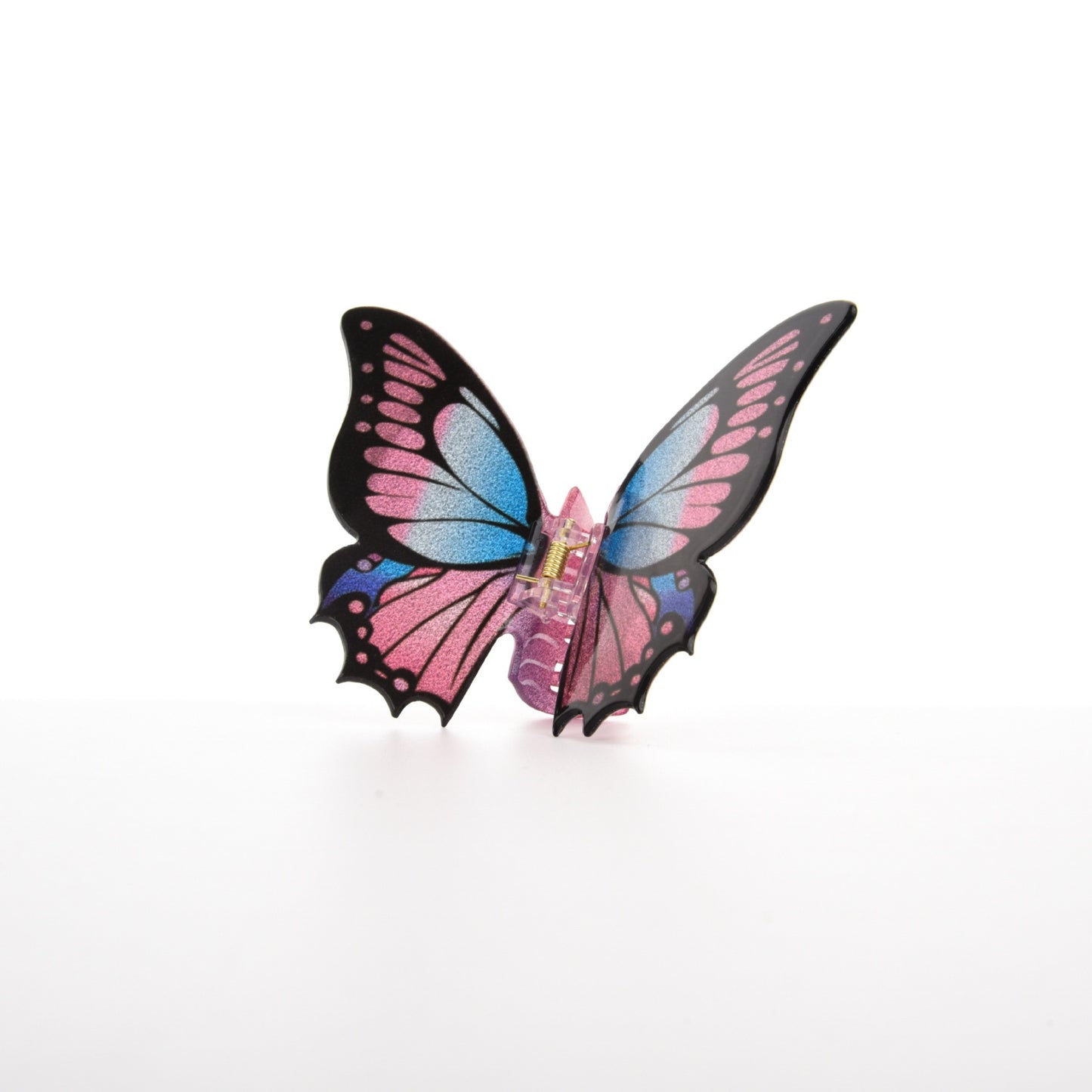 Small Blue Butterfly Hair Claw