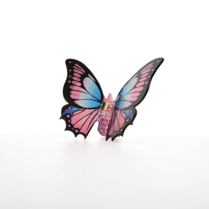 Small Blue Butterfly Hair Claw