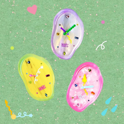 Small Clock Hair Clip