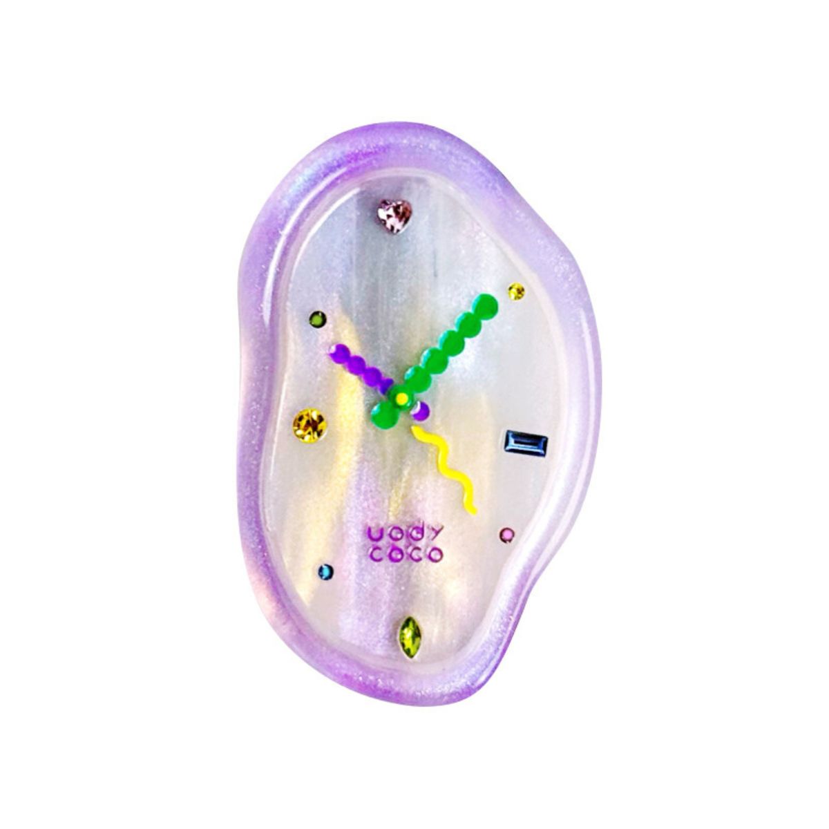 Small Clock Hair Clip