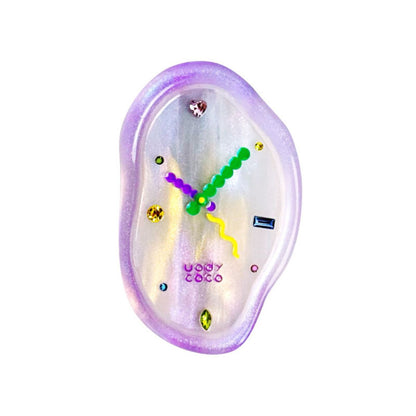 Small Clock Hair Clip