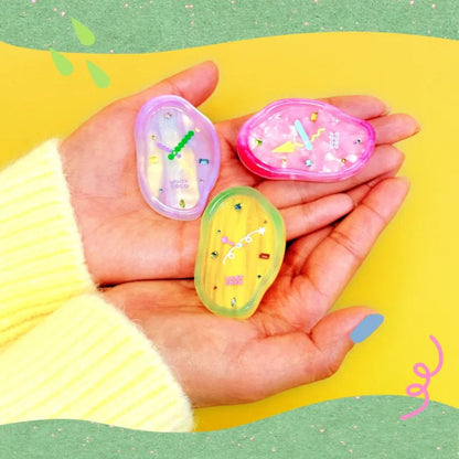 Small Clock Hair Clip