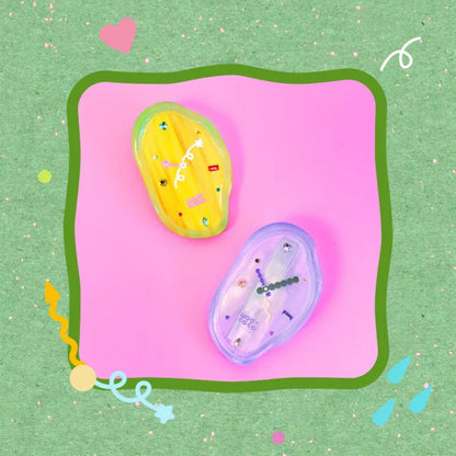Small Clock Hair Clip