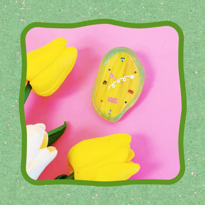 Small Clock Hair Clip
