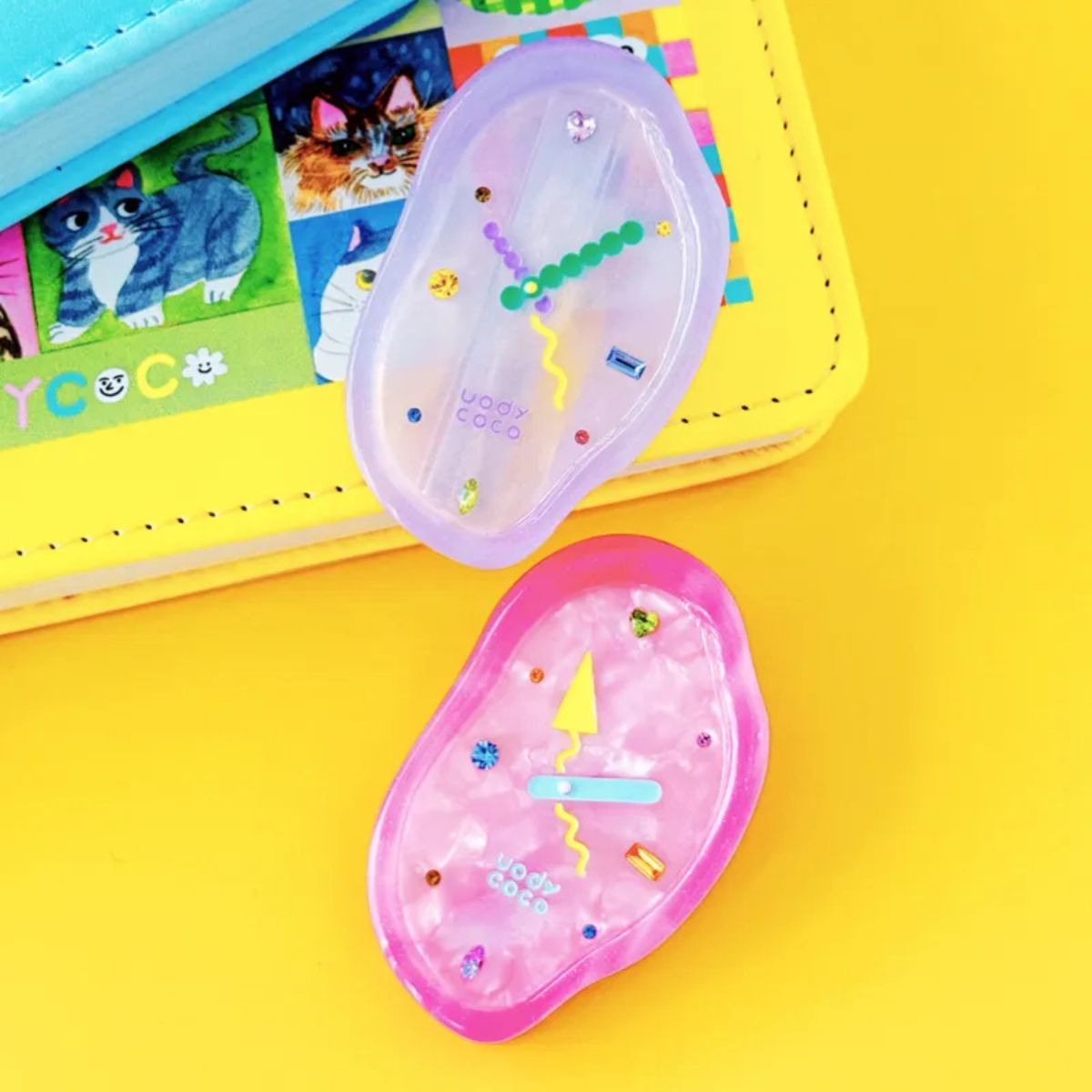 Small Clock Hair Clip