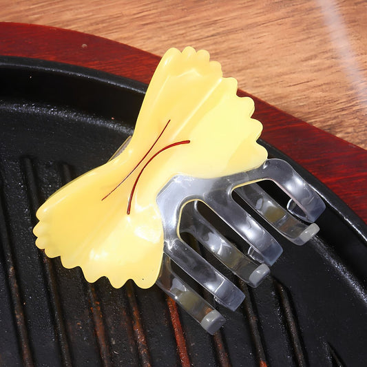 Small Farfalle Pasta Hair Claw