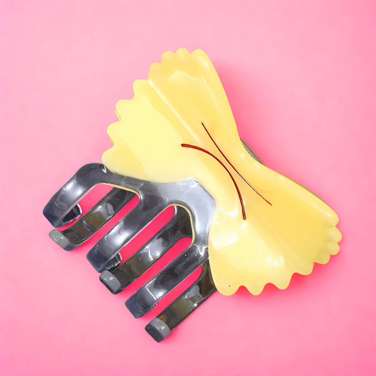 Small Farfalle Pasta Hair Claw