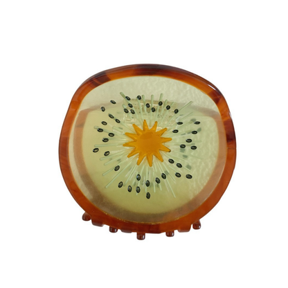 Small Kiwi Fruit Hair Claw