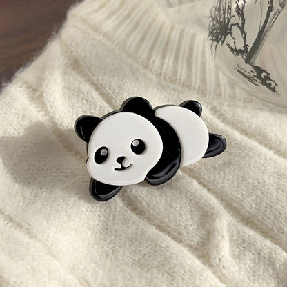 Small Panda Hair Clips
