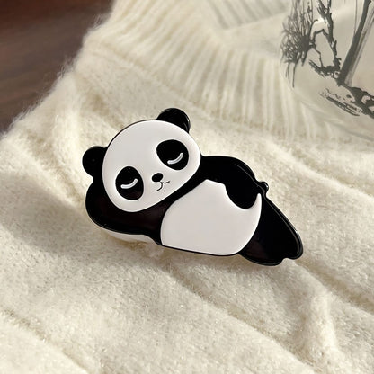 Small Panda Hair Clips